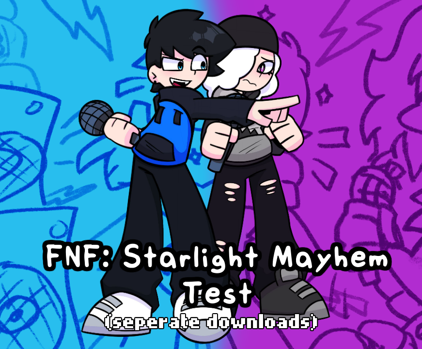 FNF - CJ (Test) - Starlight Mayhem [Friday Night Funkin'] [Modding Tools]