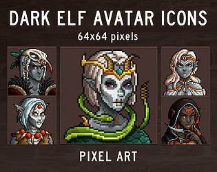 Free Fairy Avatar Icons 32x32 Pixel Art 