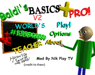 Baldi basics plus PRO