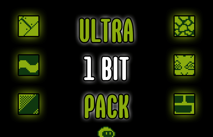 ULTRA 1 Bit Tileset Pack - Plataform + Bonuses