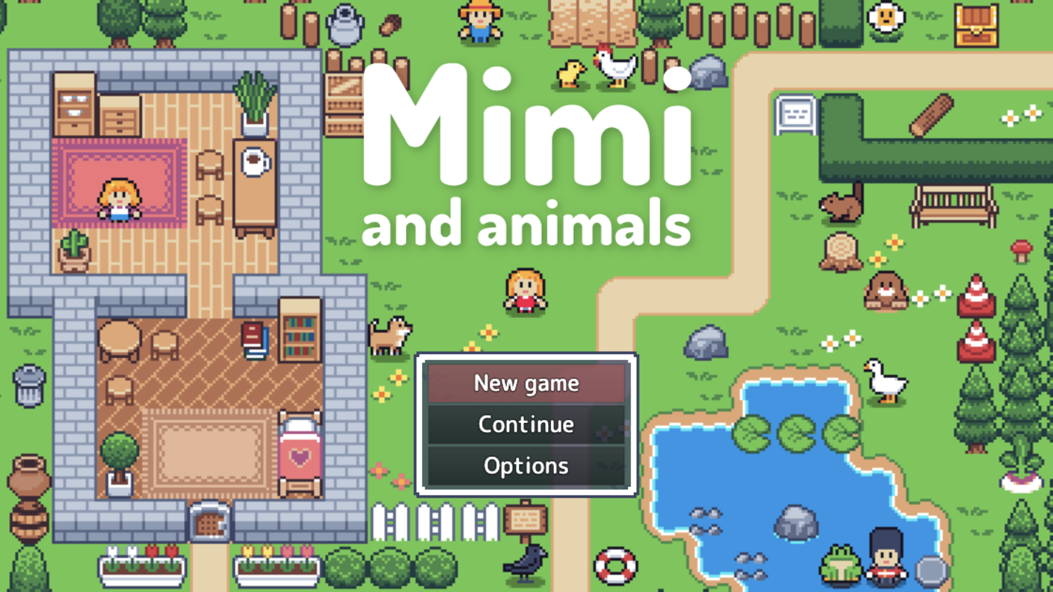 Mimi and animals by Hidebu Games