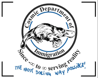 Cosmic Department of Immigration   - A role playing game of  cosmic humor 