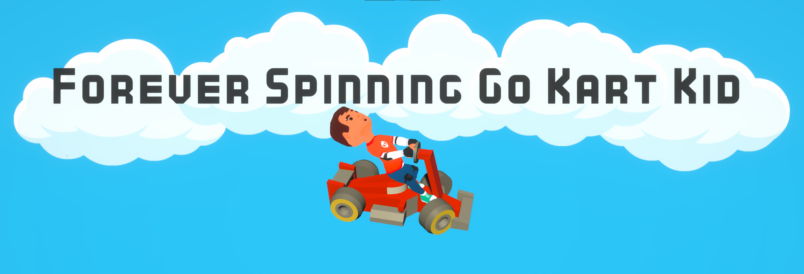 Forever Spinning Go Kart Kid