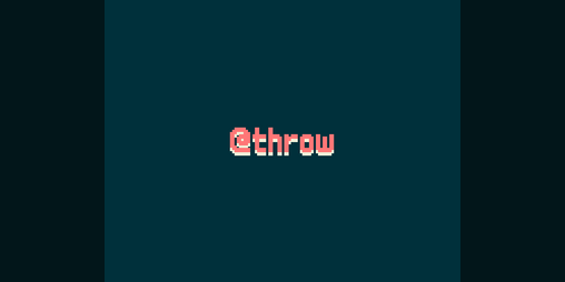 Cover image for @Throw