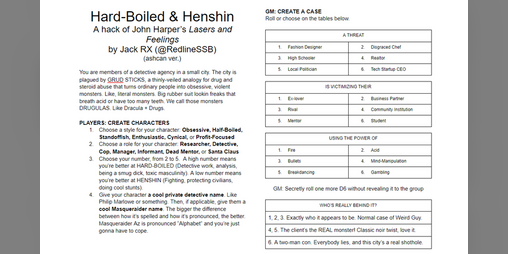 Cover image for Hard-Boiled and Henshin