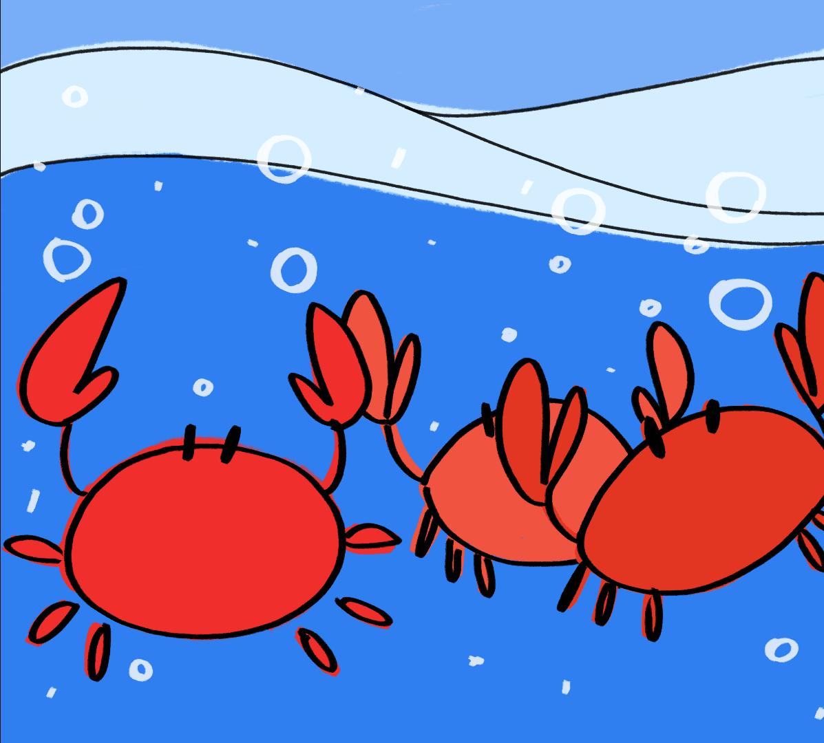 A 1 DAY ROMANCE WITH A CRAB π¦