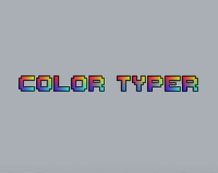 Color Typer