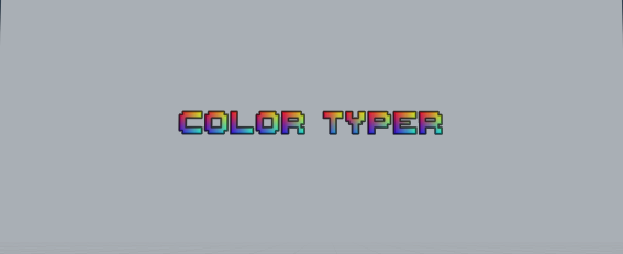 Color Typer