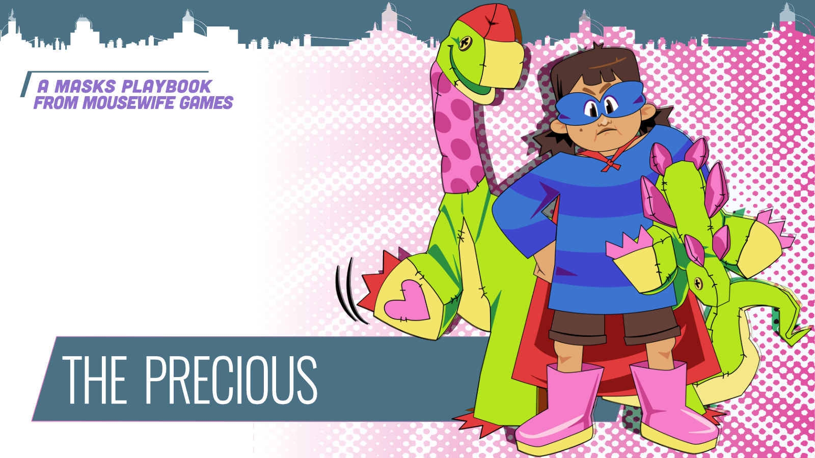 Graphical update The Precious A Masks A New Generation Playbook by Mousewife Games