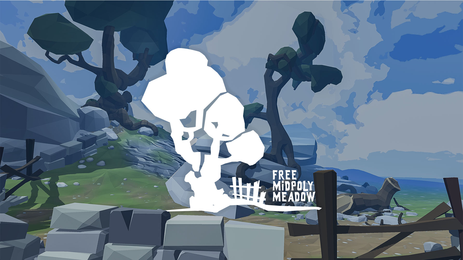 Remake Free Stylized Meadow - Mega Art Pack
