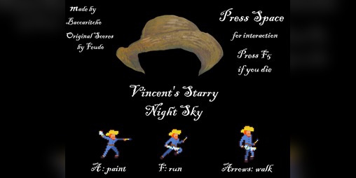 Cover image for Vincent's Starry Night Sky