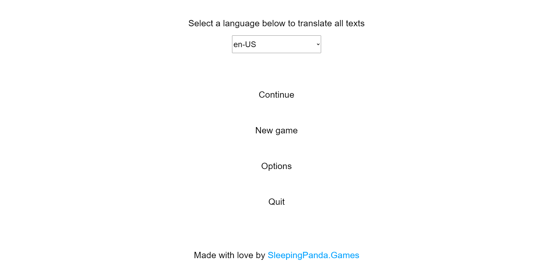 🌐 Translation template for Construct 3 by Sleeping Panda