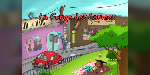 Cover image for La forge des larmes