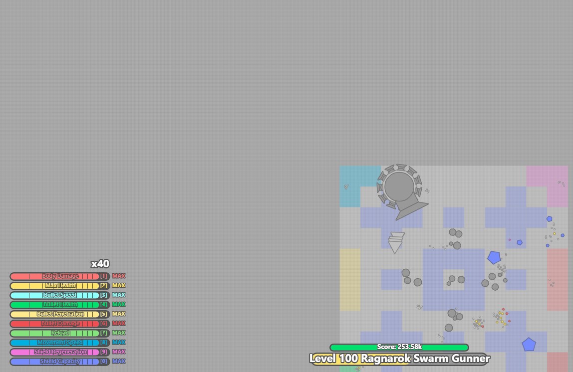 i got 100 levels in arras.io