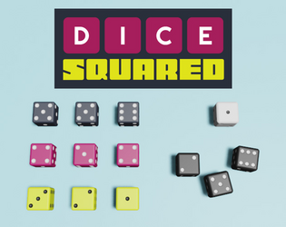 Dice Squared   - 1-2 player dice-only game 
