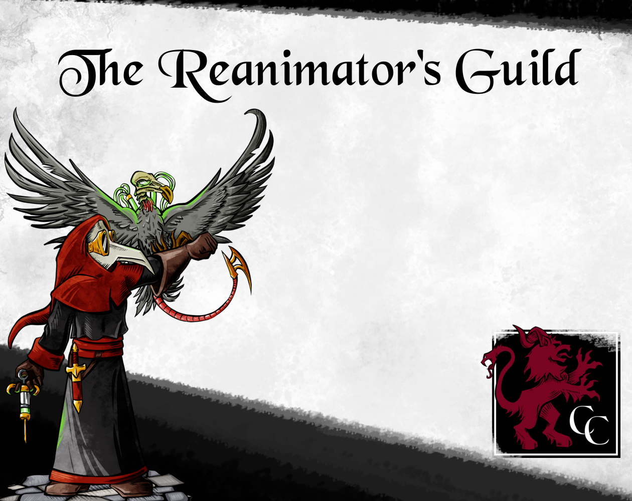 The Reanimator's Guild: A Paper Miniature Collection