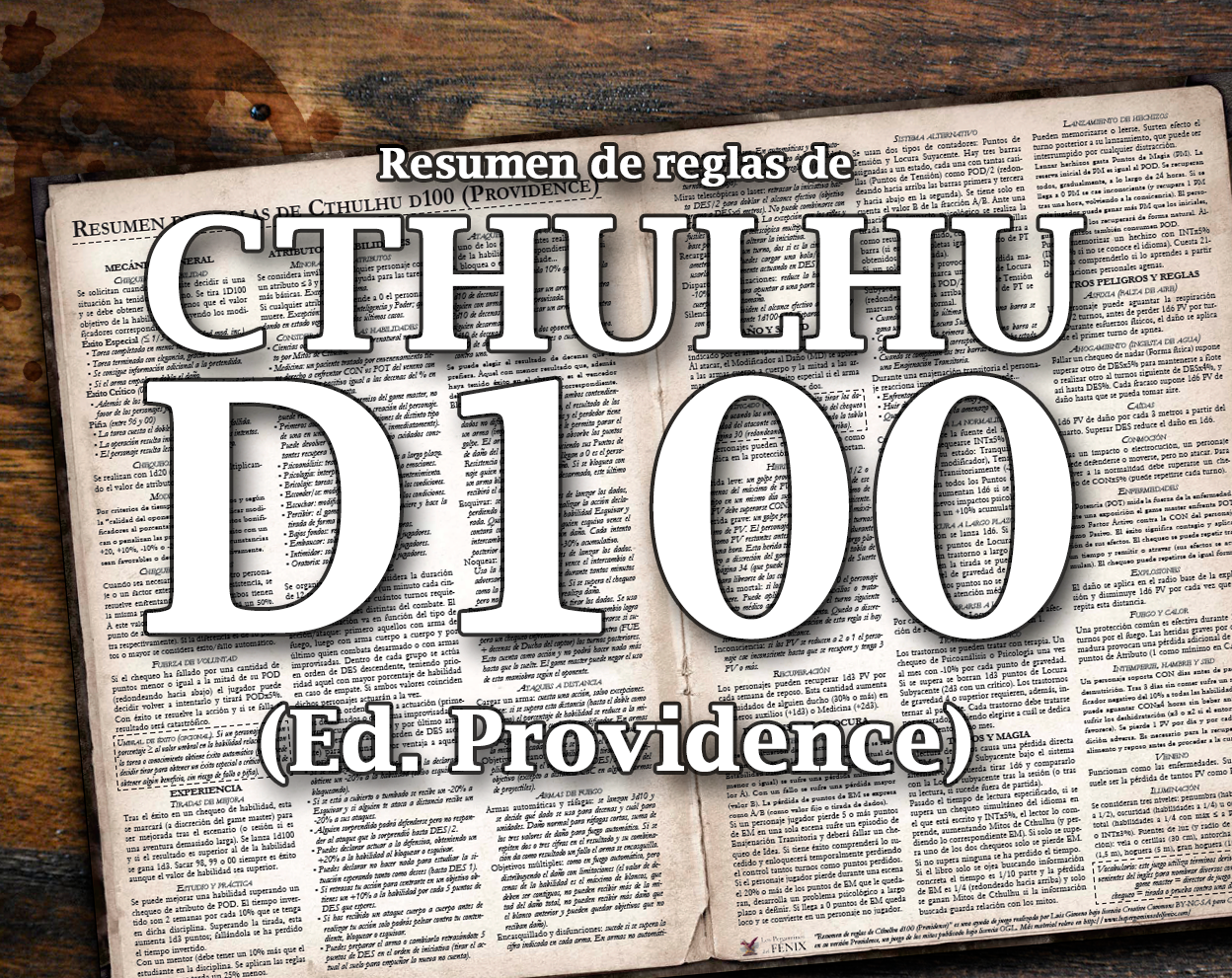 Cover image for Resumen de Cthulhu d100