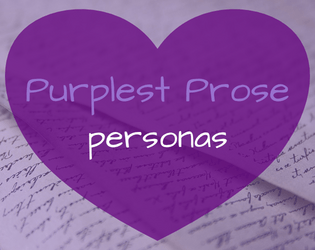 Purplest Prose Personas  