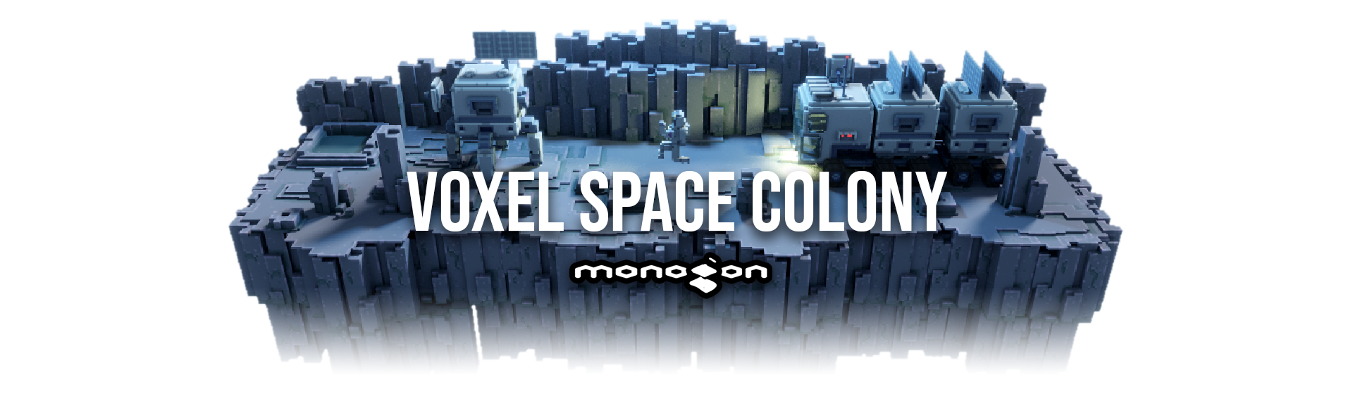 Voxel Space Colony - monogon