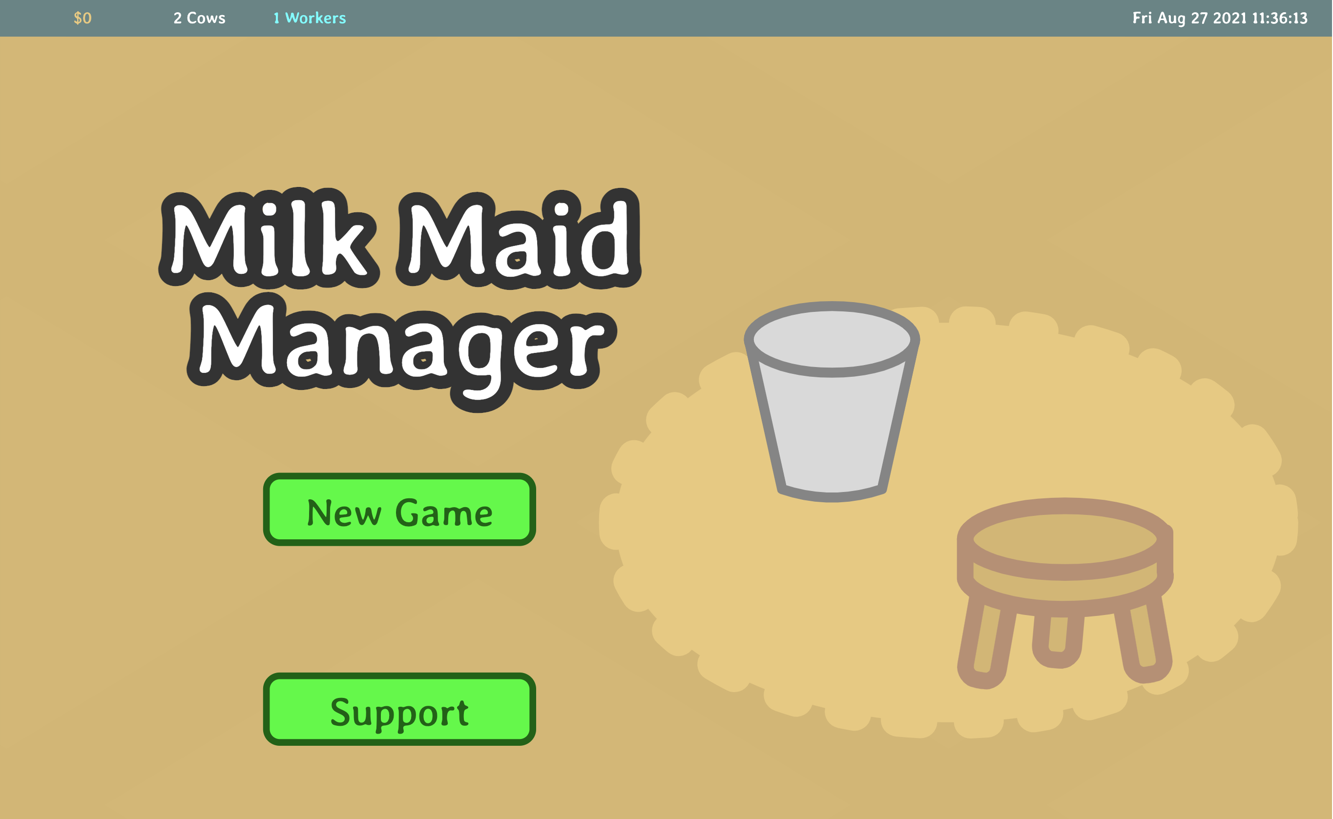 Cover image for Milk Maid Manager
