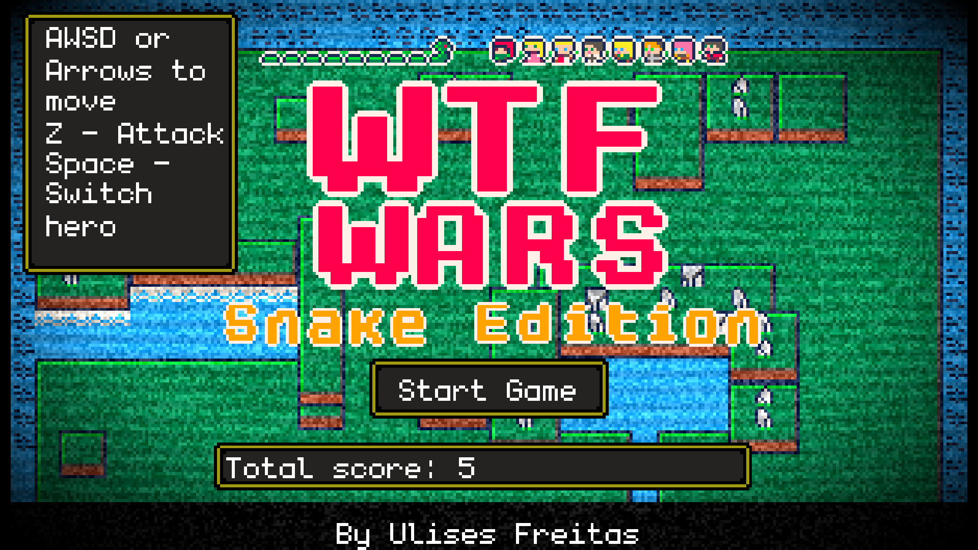 Cover image for WTF Wars - Snake Edition A different snake game for GDevelop