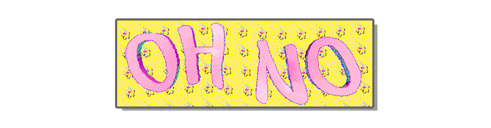 OH NO - a Kid Pix Zine