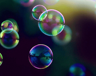 bubbles pop