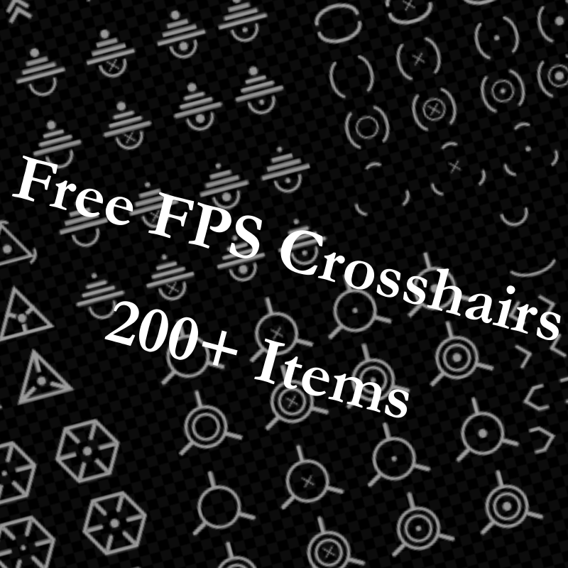 Free Crosshairs Pack By Donut Studio   XNKCLT 