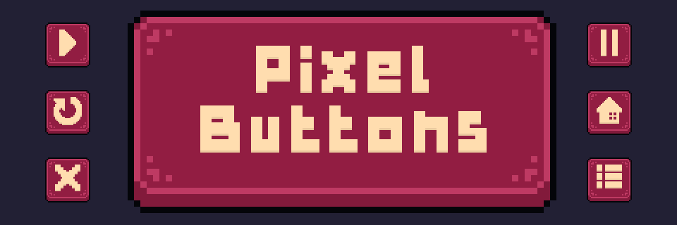 Pixel Buttons