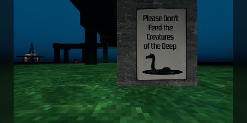 Cover image for Please Don't Feed the Creatures of the Deep