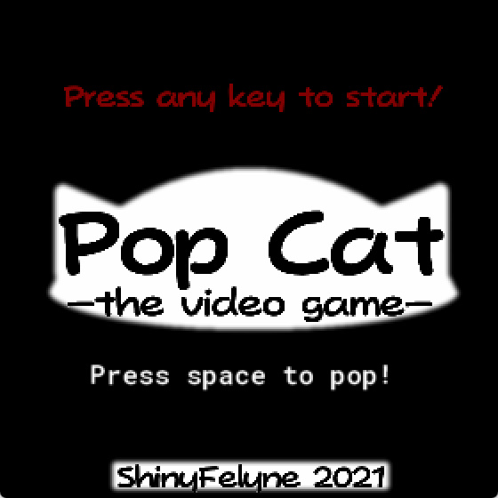 Pop Cat Clicker Game