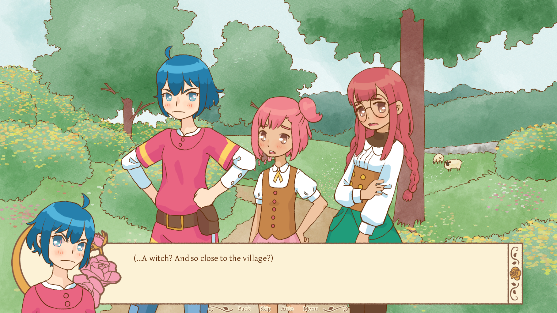 Rose Knight and Thorn Witch: Chapter 1