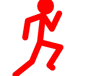 Running Stickman Red PNG Images & PSDs for Download