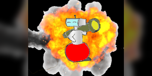 Cover image for Balling Bazooka Bot!