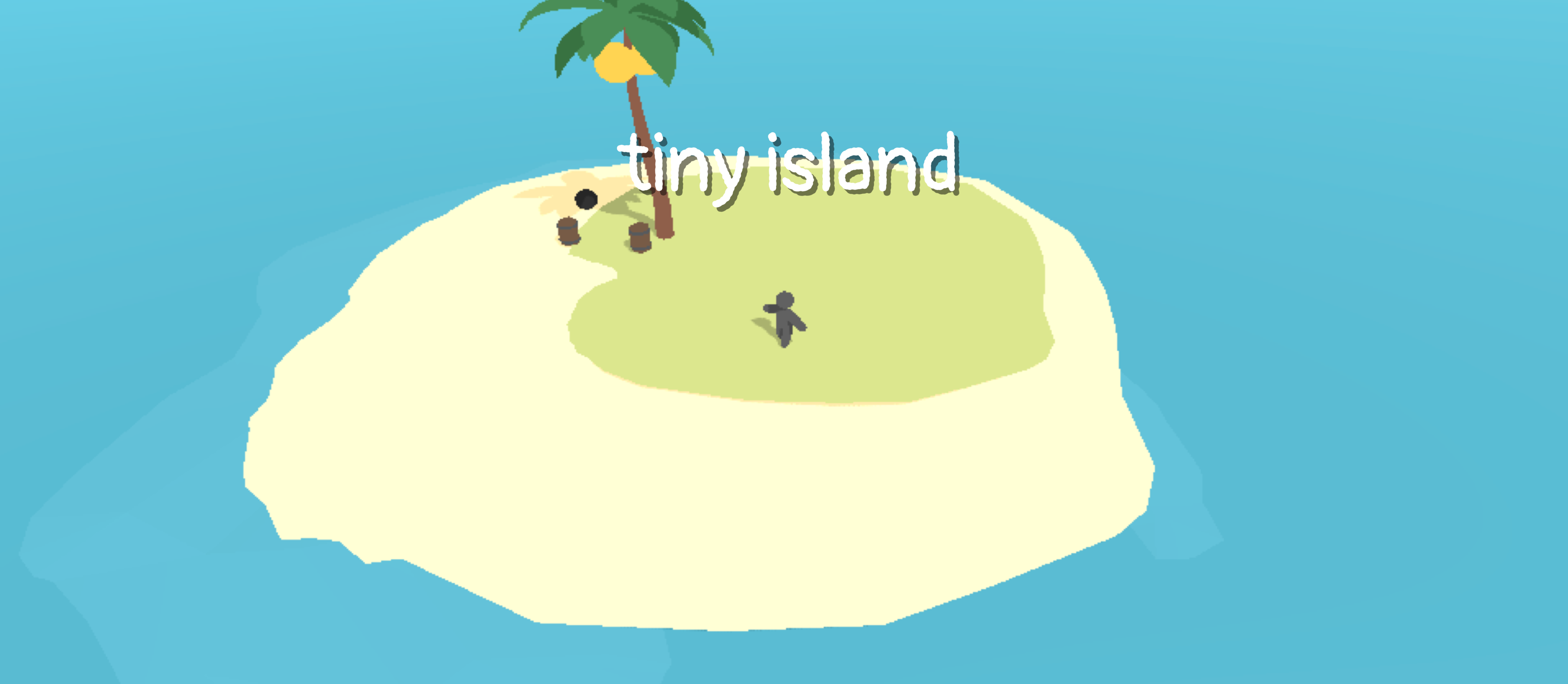 tiny island