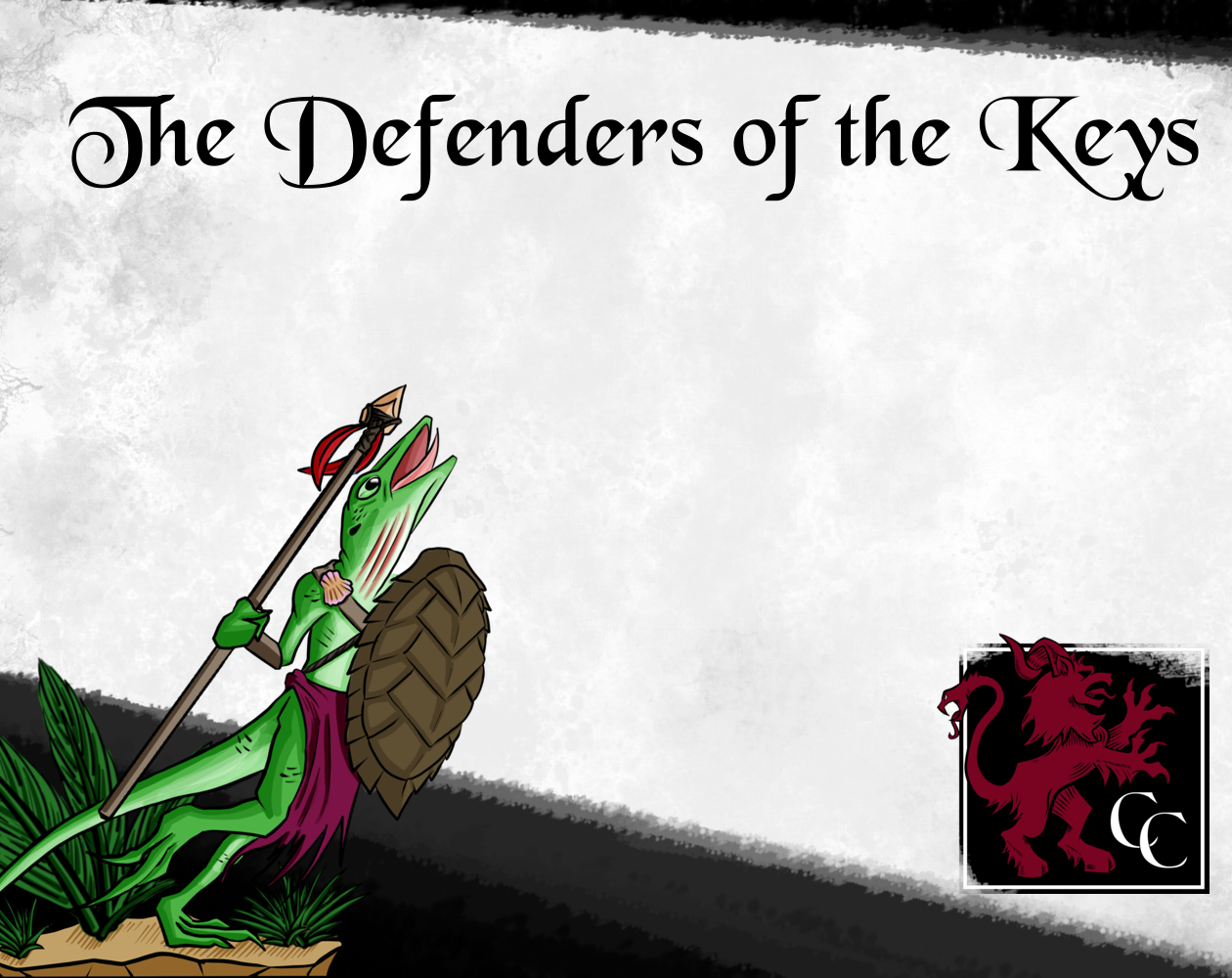 Cover image for Defenders of the Keys: A Paper Miniature Collection