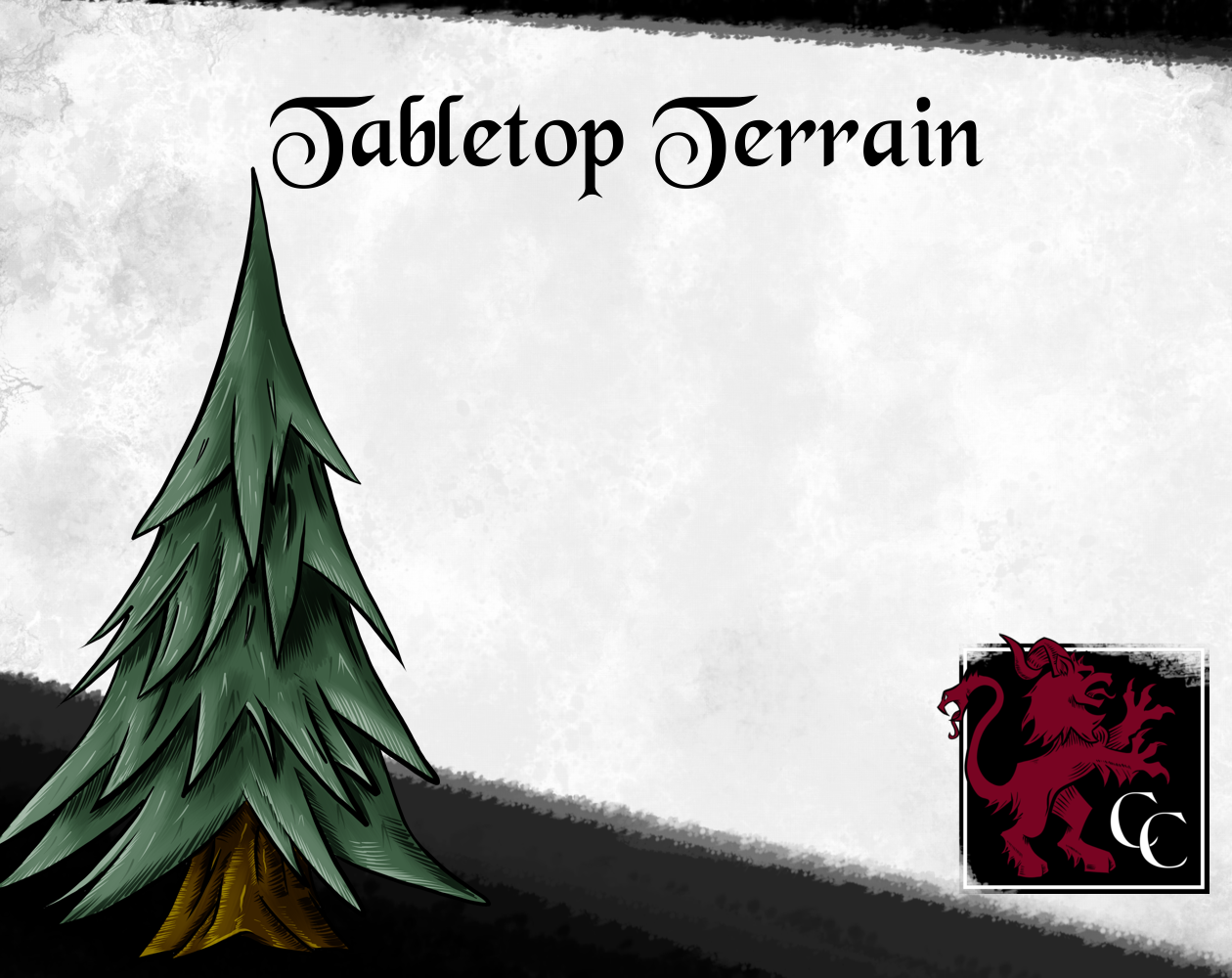 Cover image for Tabletop Terrain: A Paper Miniature Collection