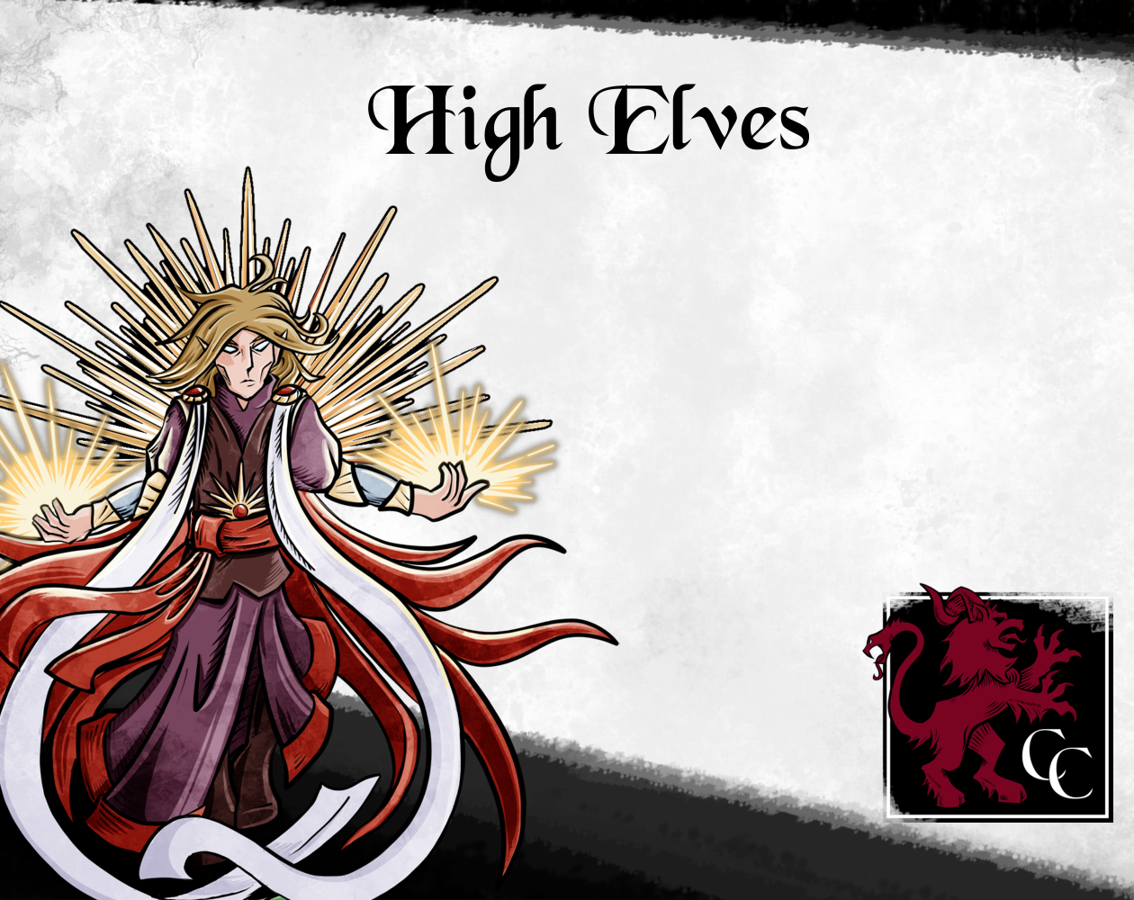 Cover image for High Elves: A Paper Miniature Collection