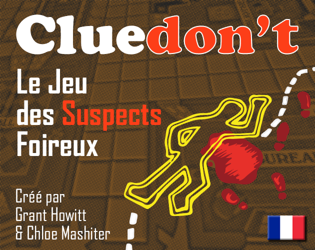 Cover image for Cluedon't: Le Jeu des Suspects Foireux
