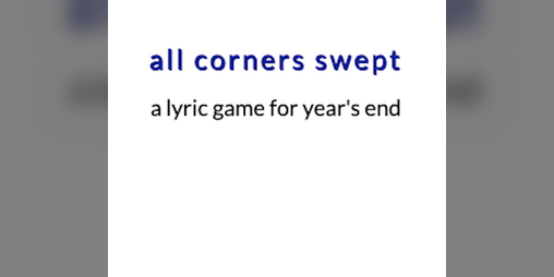 Cover image for all corners swept 2.0