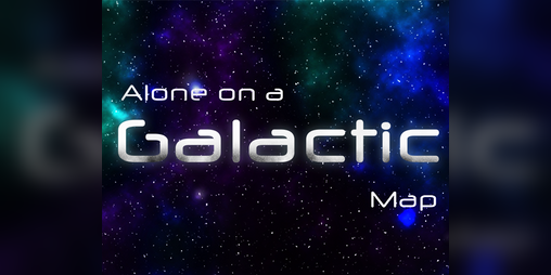 Cover image for Alone on a Galactic Map