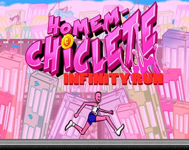 Cover image for Homem Chiclete - Infinity Run