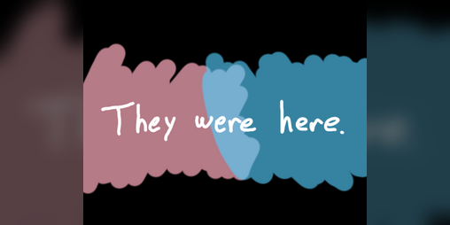 Cover image for They were here.