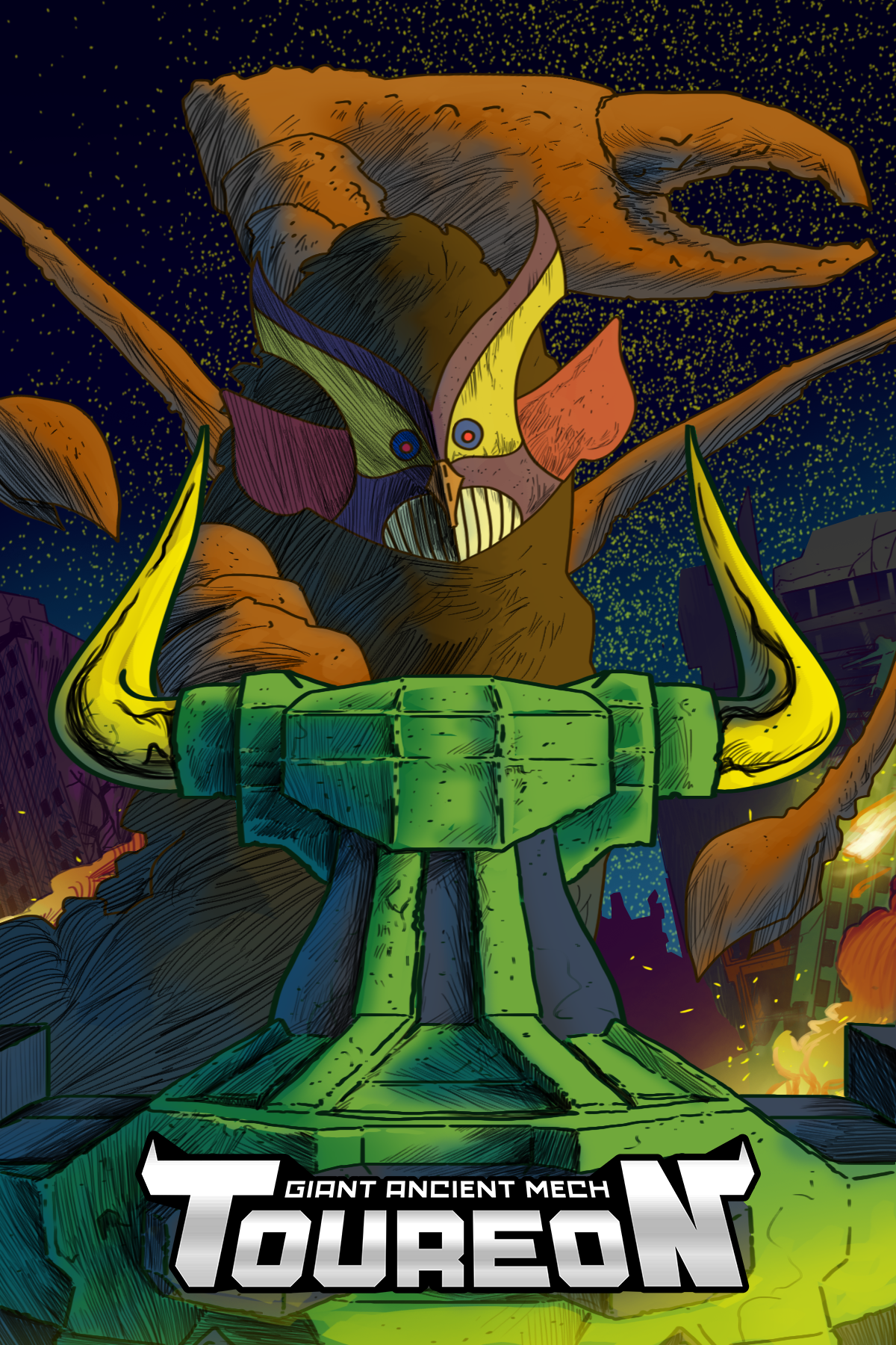 Toureon: Giant Ancient Mech