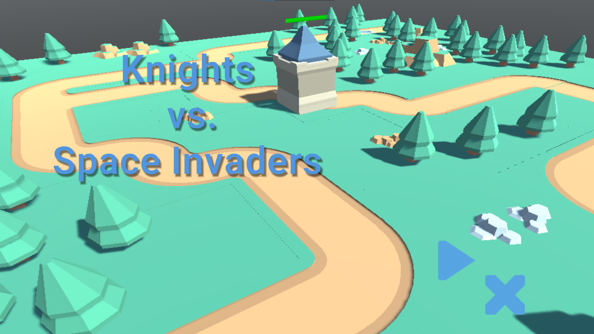 Knights vs. Space Invaders