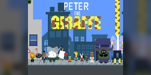 Cover image for Peter The Giraffe