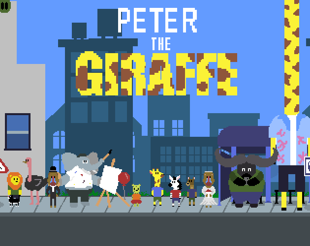 Cover image for Peter The Giraffe
