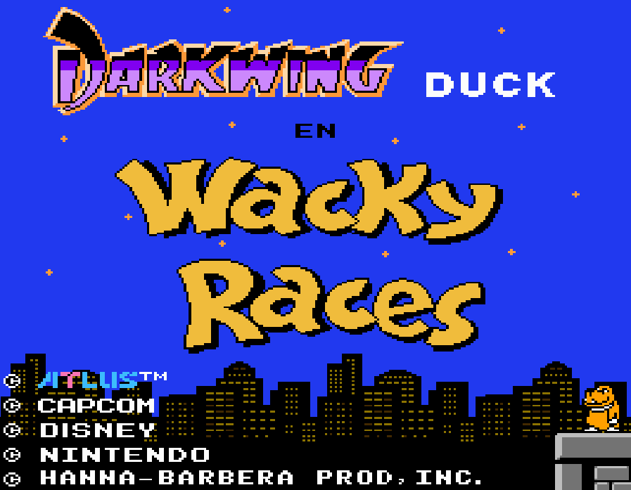 Darkwing Duck En Wacky Races