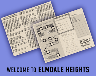 Welcome to Elmdale Heights   - Solo RPG about being 7 years old at a mall. 