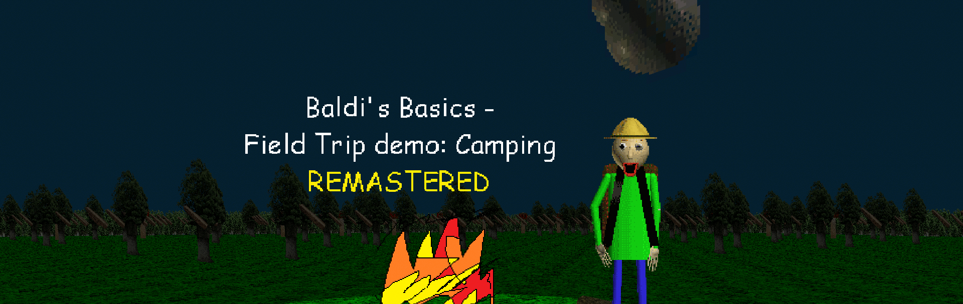 Baldi Basics Camping Field Trip Demo by I am no one - Game Jolt